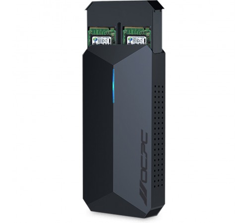 Зовнішня кишеня OCPC Azzurro Duo NVMe PCIe M.2 to USB 3.1 (OCAZZM2ECSD)