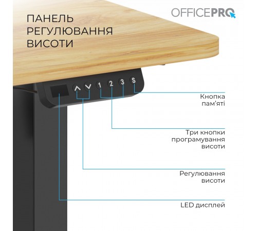 Комп`ютерний стіл OfficePro ODE1260LW