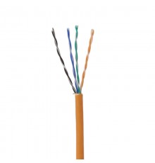 Кабель вита пара OK-Net КПВонг-HF-ВП (350) 4х2х0.50 (UTP-cat.5Е LSOH) 305м (49235)