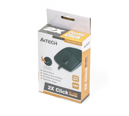 Миша A4Tech OP-620D Black