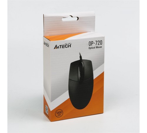 Миша A4Tech OP-720 Black USB