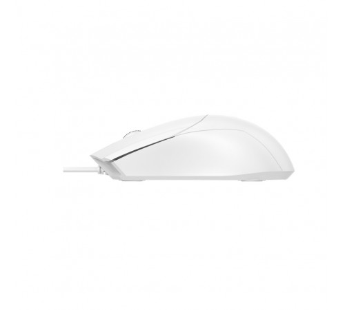 Миша A4Tech OP-750S White