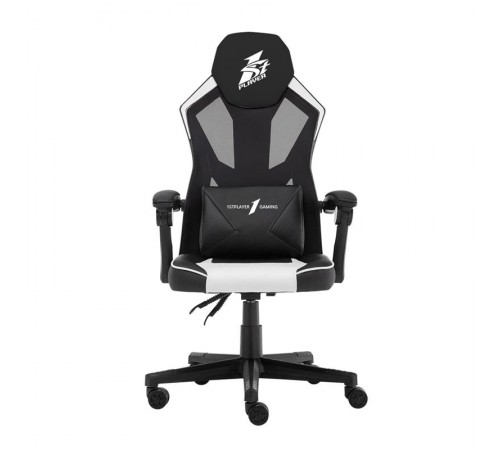 Крісло для геймерів 1stPlayer P01 Black White