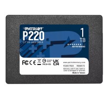 Накопичувач SSD 1TB Patriot P220 2.5" SATAIII TLC (P220S1TB25)