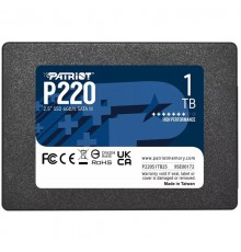 Накопичувач SSD 1TB Patriot P220 2.5" SATAIII TLC (P220S1TB25)