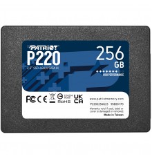 Накопичувач SSD  256GB Patriot P220 2.5" SATAIII TLC (P220S256G25)