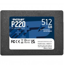 Накопичувач SSD  512GB Patriot P220 2.5" SATAIII TLC (P220S512G25)