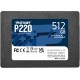 Накопичувач SSD 512GB Patriot P220 2.5" SATAIII TLC (P220S512G25)