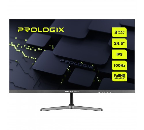 Монітор Prologix 24.5" P2525HF IPS Black 100Hz