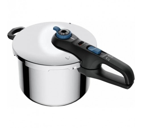 Скороварка Tefal Secure Trendy з паровим кошиком 8 л (P2584401)