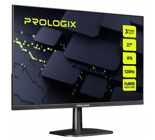 Монітор Prologix 27" P2725HV IPS Black 120Hz