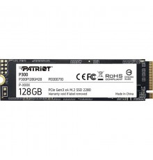 Накопичувач SSD  128GB Patriot P300 M.2 2280 PCIe 3.0 x4 NVMe TLC (P300P128GM28)