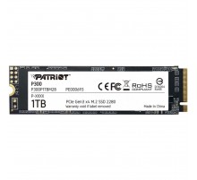 Накопичувач SSD 1TB Patriot P300 M.2 2280 PCIe 3.0 x4 NVMe TLC (P300P1TBM28)
