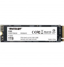 Накопичувач SSD 1TB Patriot P300 M.2 2280 PCIe 3.0 x4 NVMe TLC (P300P1TBM28)