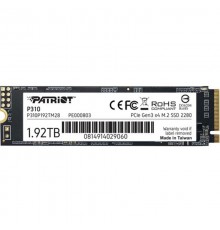 Накопичувач SSD 1.92TB Patriot P310 M.2 2280 PCIe NVMe 3.0 x4 TLC (P310P192TM28)