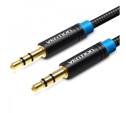 Кабель Vention 3.5 мм - 3.5 мм (M/M), 0.5 м, Black (P350AC050-B-M)