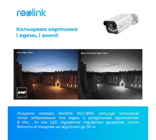 IP-камера Reolink P430 (RLC-811A) IP-камера Reolink P430 (RLC-811A)