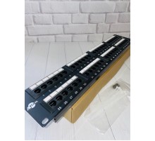 Патч-панель ATcom P6048 19" 48хRJ-45 UTP 2U cat.6