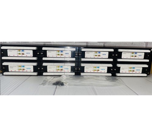 Патч-панель ATcom P6048 19" 48хRJ-45 UTP 2U cat.6 Патч-панель ATcom P6048 19" 48хRJ-45 UTP 2U cat.6
