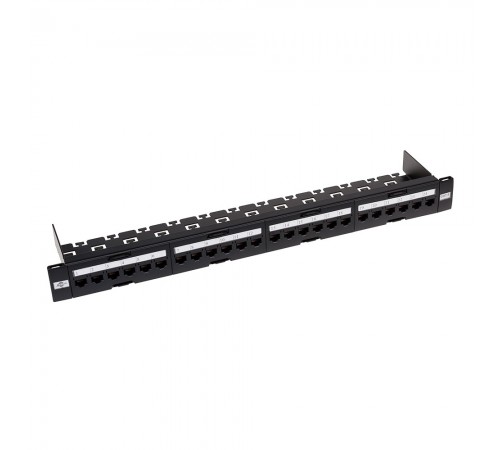 Патч-панель ATcom P6148 19" 24хRJ-45 UTP 1U cat.6, в зборі Патч-панель ATcom P6148 19" 24хRJ-45 UTP 1U cat.6, в зборі