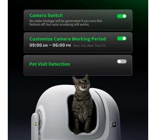 Смарт-лоток Petkit Purobot Max Pro With Cam Self-Clean (P9904)