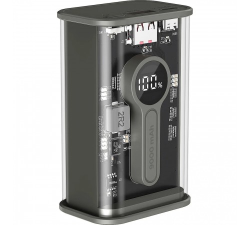 Універсальна мобільна батарея Gembird 9000mAh Black (PB09-TQC3-01)