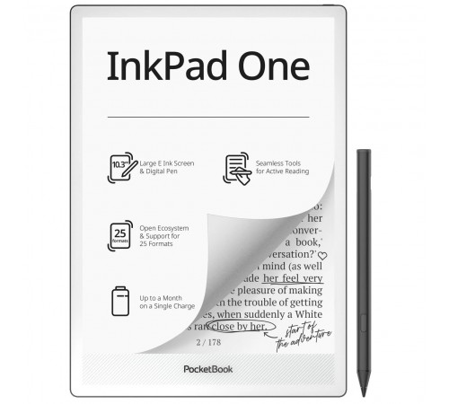 Електронна книга PocketBook 1030 InkPad One Matte Black (PB1030-8-WW)