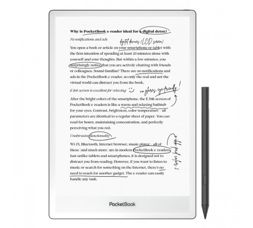 Електронна книга PocketBook 1030 InkPad One Matte Black (PB1030-8-WW)