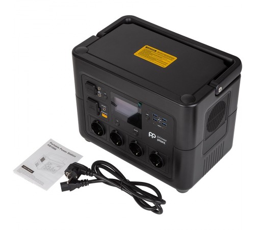 Зарядна станція PowerPlant HS1000 1024Wh, 284444mAh, 1800W (PB930845)
