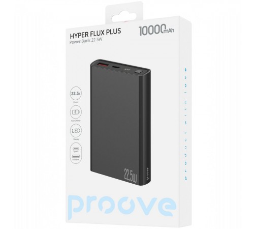 Універсальна мобільна батарея Proove Hyper Flux Plus 22.5W 10000mAh White (PBF122120002)