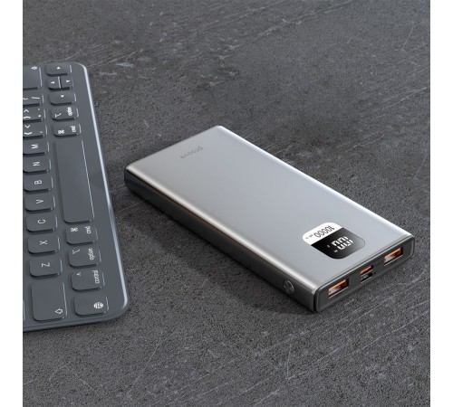 Універсальна мобільна батарея Proove Guardian 22.5W 10000mAh Gray (PBG122210004)