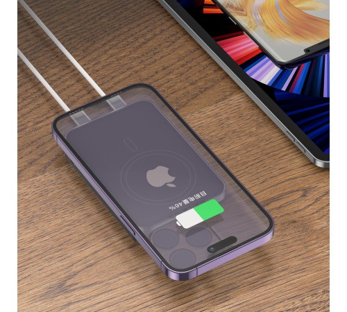 Універсальна мобільна батарея Proove Hoodman Magnetic 20W 10000mAh Black (PBH120010001)