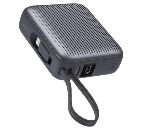 Універсальна мобільна батарея Proove Moon Rock 22.5W 10000mAh Gray (PBM122012105)