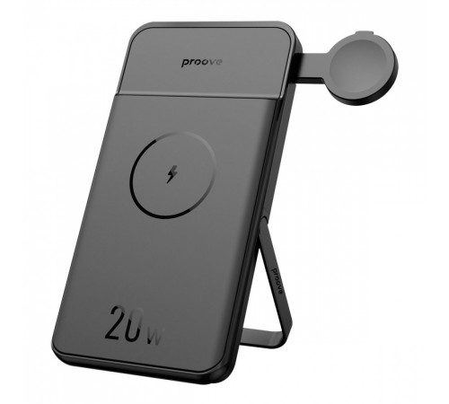 Універсальна мобільна батарея Proove Power Stand 2 in 1 20W 10000mAh Black (PBPS20030001)