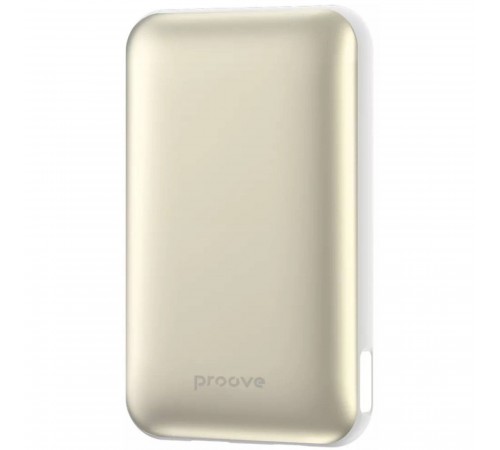 Універсальна мобільна батарея Proove Vibe Energy Plus 22.5W 10000mAh White/Gold (PBVE15012202)