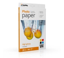 Фотопапiр CW глянсовий 200г/м2 A4 20арк (PG200020A4)