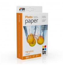 Фотопапір CW глянцевий 260г/м2 10х15см 100арк (PG2601004R)