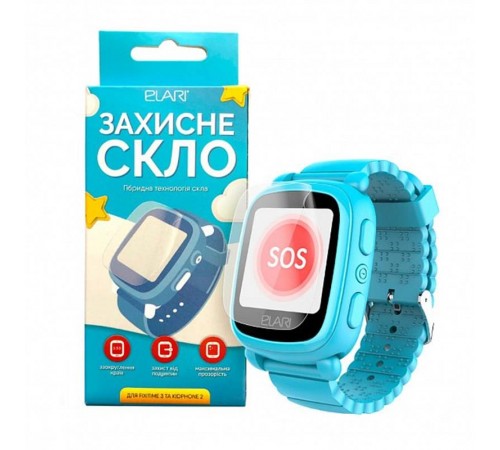 Захисне скло Elari для Elari FT3/KP2 (PGFT3KP2) Захисне скло Elari для Elari FT3/KP2 (PGFT3KP2)