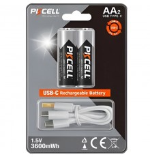 Акумулятор PKCELL Ni-MH AA/HR06 3600 mAh BL 2шт