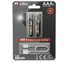 Акумулятор PKCELL Ni-MH AAA/HR03 900 mAh BL 2шт