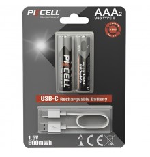 Акумулятор PKCELL Ni-MH AAA/HR03 900 mAh BL 2шт