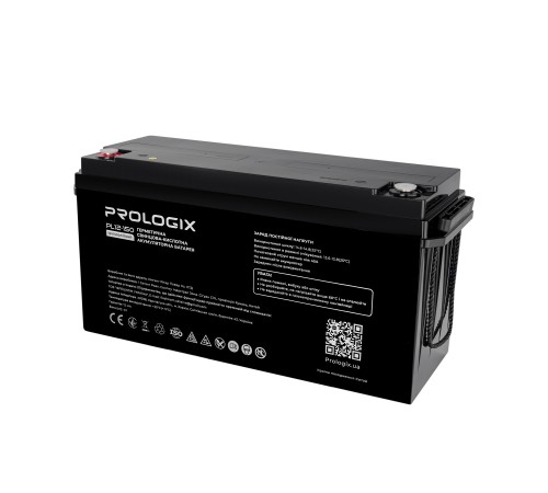 Акумуляторна батарея Prologix 12V 150AH (PL12-150) AGM
