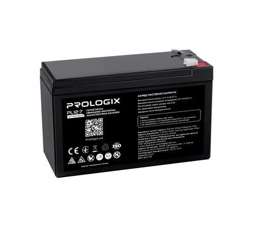 Акумуляторна батарея Prologix 12V 7AH (PL12-7) AGM Акумуляторна батарея Prologix 12V 7AH (PL12-7) AGM