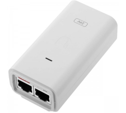 Інжектор Ubiquiti POE-24-12W-G-WH Інжектор Ubiquiti POE-24-12W-G-WH