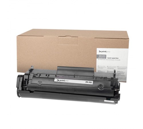Картридж PrintPro (PP-703) Canon LBP-2900/3000 Black (Q2612A/Canon 703/FX9/FX10) Картридж PrintPro (PP-703) Canon LBP-2900/3000 Black (Q2612A/Canon 703/FX9/FX10)