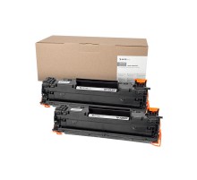 Картридж PrintPro (PP-H283DP) HP LJ Pro M125nw/M127fn Black (CF283AF) Dual Pack