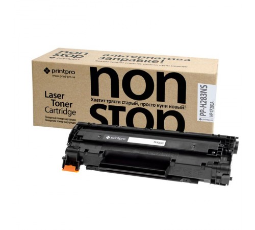 Картридж PrintPro NonStop (PP-H283NS) HP LJ Pro M125nw/M127fn/M127fw (CF283A)