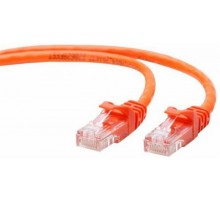 Патч-корд UTP Cablexpert (PP12-0.5M/O) літий, 50u "штекер із засувкою, 0.5 м, помаранчевий
