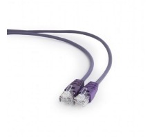Патч-корд UTP Cablexpert (PP12-2M/V) літий, 50u "штекер із засувкою, 2 м, фіолетовий