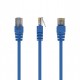 Патч-корд UTP Cablexpert (PP12-3M/B) cat.5Е, литий, 50u штекер із засувкою, 3м, синій
